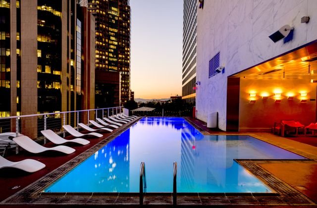Pool & Wellness Deck at Demo Hotel